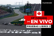 Segunda sesión de pruebas libres del Gran Premio de Canadá - ¡EN VIVO!