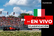 Clasificación del Gran Premio de Italia - ¡EN VIVO!