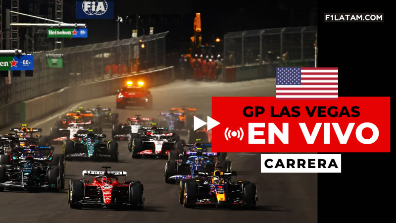 Carrera del Gran Premio de Las Vegas - ¡EN VIVO!