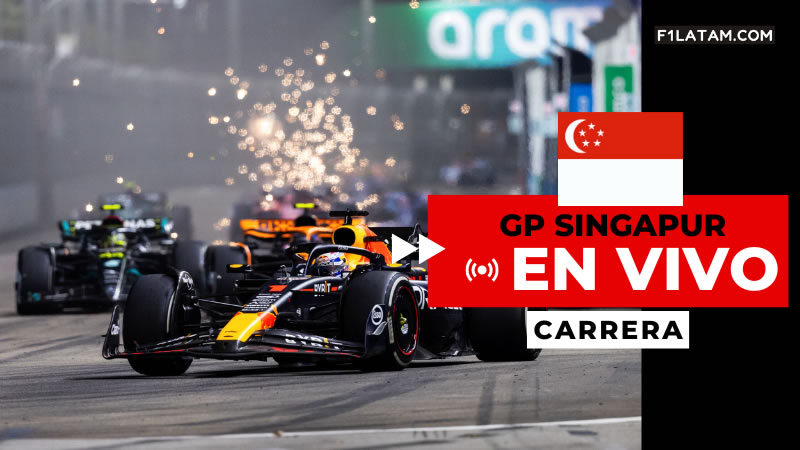 Carrera del Gran Premio de Singapur F1 - ¡EN VIVO!